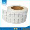 Custom labels can be printed anti - counterfeit roll tag