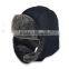 winter hat with ear flap/ fur hat