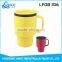 popular stainless steel big coffee mugs with handle 16oz