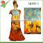 wholesale african women bazin riche dress fashion lady maxi dress ankara maternity dress