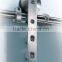 Modern Stainless Steel Sliding Glass Barn Doors Classic Bar Track SD0117500