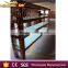 glass display wine rack wholesale , golden frame stainless steel wine rack