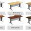 Melamine board office sectional meeting table