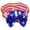 Deshine American Flag Ears Headband Bows For Hair ZX1070