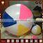 Promotional Giant Colorful Beach Ball Fabric Covered Beach Ball