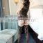 fishnet knitting garter set women sexy lingerie