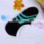colorful young boys men man cute striped boat invisible tube socks
