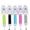 Foldable wireless Bluetooth selfie stick for mobile phone