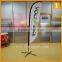 Durable quality feather swooper advertising flag