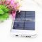 Portable universal solar charger, factory outlet price solar phone charger, green energy solar power bank