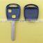 Big Discount Toyota 2 button remote key blank case with metal logo