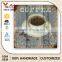 With Cheap Price Oem Production Decorative Metal Coffee Craft Signs
