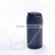 50ml glossy black airless cosmetic bottles for skin toner and stimulating tonic