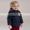 DB2949 dave bella 2015 autumn winter infant coat baby boy down jacket padded jacket outwear boys down coat down jacket