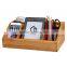 Bamboo Deluxe Charging Station Storage Rack Mobile Phone Appliances to Storage