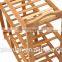 Multi-Function bamboo 4-tiers shoe rack