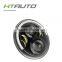 HTAUTO Automotive Lighting USA Motorcycle LED Projector Headlights with LED DRL High Low Beam Harley Motorcycle Parts
