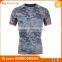 USA Fashion Outdoor Dry Fit Tight Short Sleeve Polyester Elastane Mens T Shirt