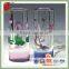 modern crystal tall flower vase for home&office decoration