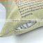 sofa chair cushion cover outdoor linen custom cushion cover 2015 made in China