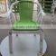Fair Price Good Quality Outdoor Aluminum Colorful Wicker Chair YC030