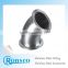 pipe fittings good price 30 degree 90 degree stainless steel pipe elbow