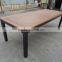 extending plastic wood long table, dining wooden table furniture