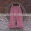 Boutique little girls dresses fashion style dress cute wave striped dress with bow knot