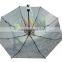 custom 190t fabric material landscape photo print straight umbrella