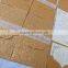 Golden Pebble embossed Wedding card with foil print text