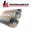 Galvanized steel corrugated flexible cable conduit