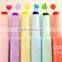 Best Amazon kids promotion gift DIY creative stationery Novelty fresh color highlight water color marking pen nite writer pen