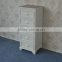 New design wooden five drawer nightstand shabby chic end table white