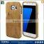 new products blank real wood phone case for samsung galaxy s7