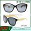 Custom wooden sunglasses wood polarized sunglasses recycled skateboard sunglasses