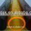 Transparent,wonderful,colorful, big size perspex pipe, acrylic tube