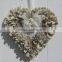 paper rose flower head wreath garland for wedding