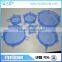 OEM silicone stretch lids set of 5 , Silicone Cup Clear lids