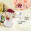 41*36mm Wholesale alibaba express Christmas decoration Father Christmas brooch Crystal Christmas Gift brooch for children