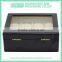 2015 Hot Sales Custom Wooden Tea Box With Glass Top