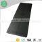 Black polyurethane rubber yoga mat without latex