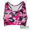 Sublimation printing sports bra, sexy yoga bra for women