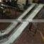 modular belt outfeed conveyor for bags
