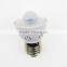 3W E27/B22 PIR Motion LED Sensor Light