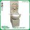 32 Inches tall cone shape outdoor decoration fountain fiberglass