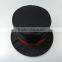 Black flannelette tall hat magic show hat halloween party hat