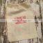custom cotton bag with silk-screened on one side