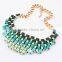 Hot Selling Multicolor Choker Vintage Pendant Statement Necklace Women Fashion Necklaces for Women