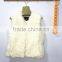 factory new design sexy girls short real lamb fur vest
