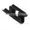 Black WPC Accessories Floor Clip Natural Feel with CE ISO SGS Images